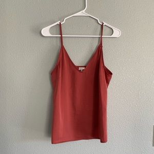 A New Day Coral Flowy Tank